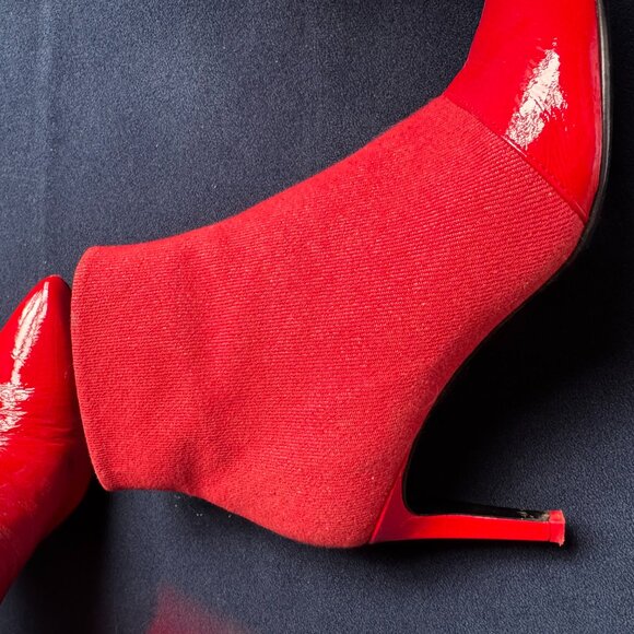 Rag & Bone Beha Pointy Toe Red Boot size 38/8 - Picture 7 of 8